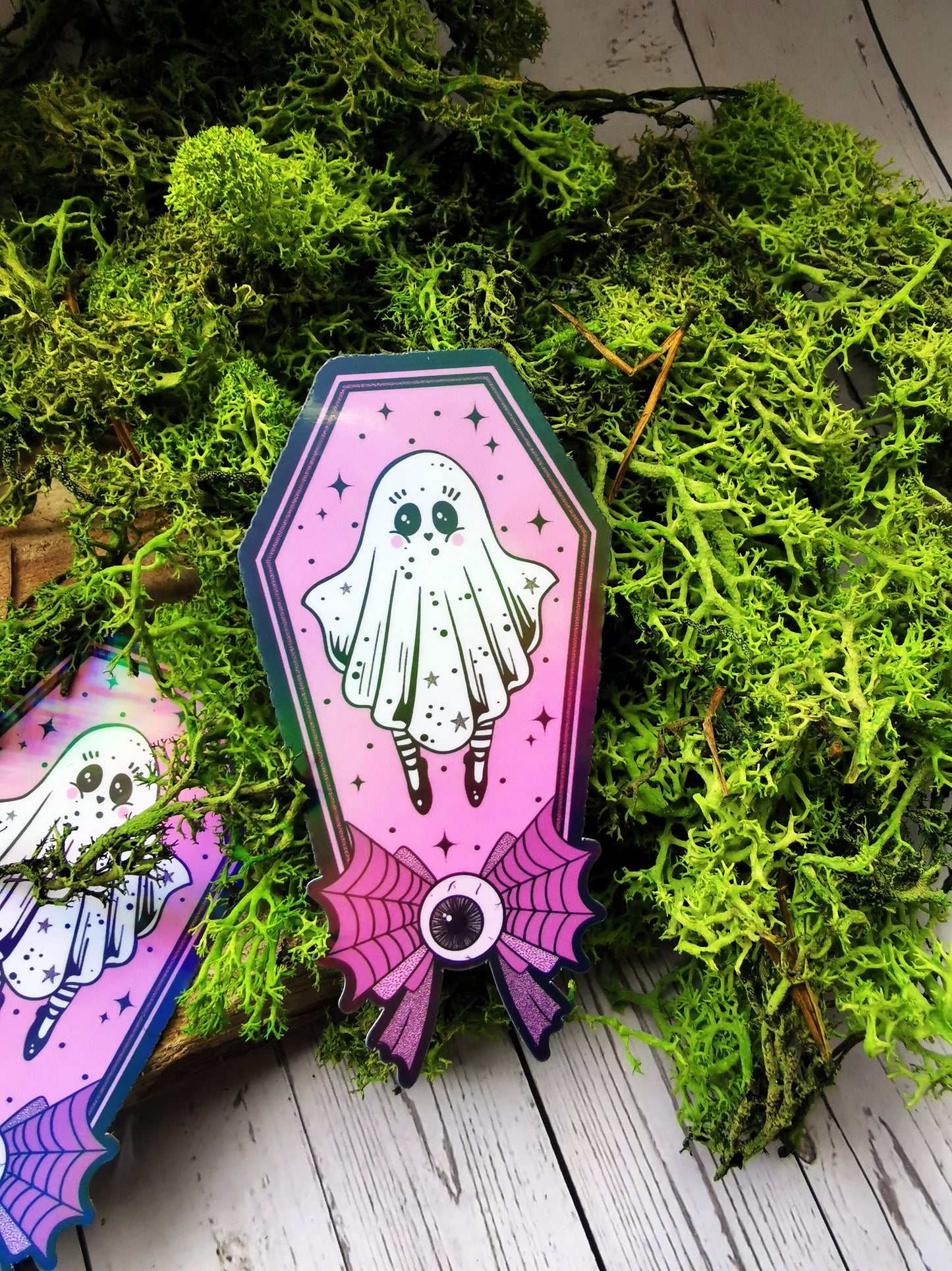 Stickers "Ghost in a Coffin"