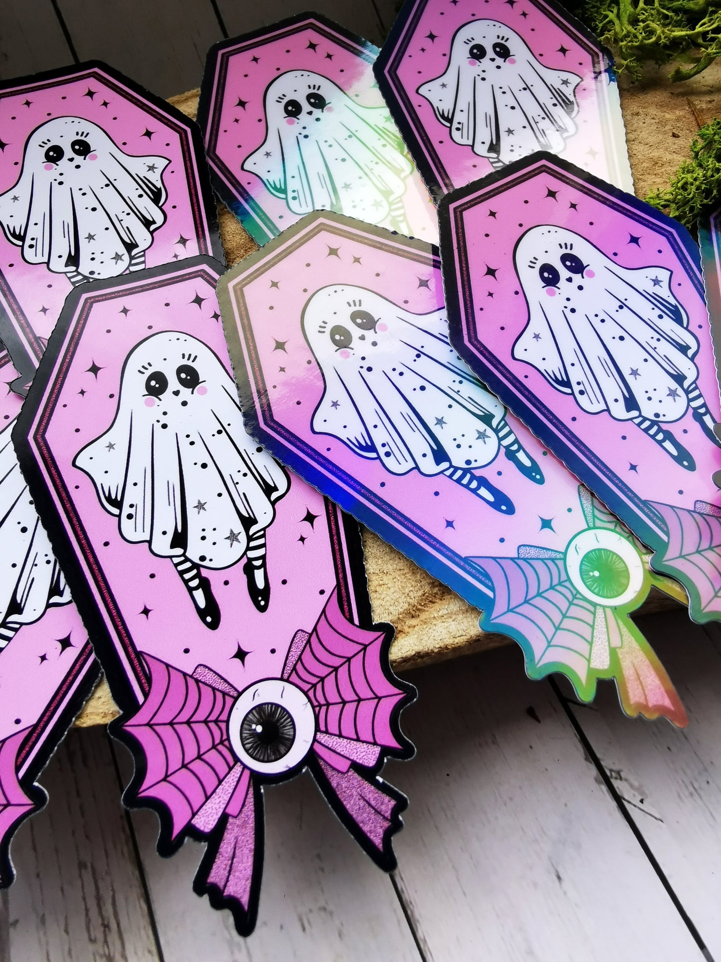 Stickers "Ghost in a Coffin"