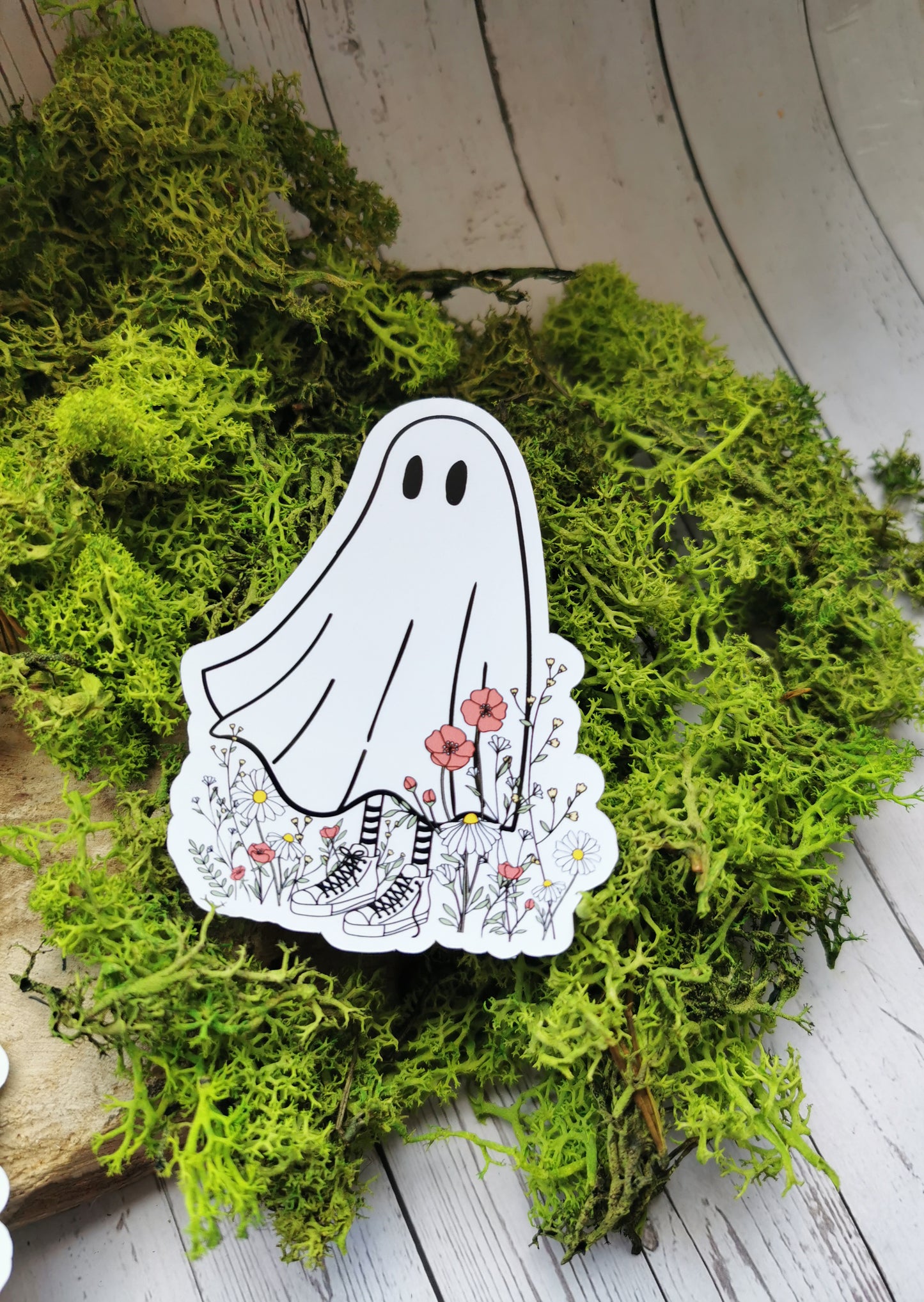 “Ghost Flowers” ​​stickers