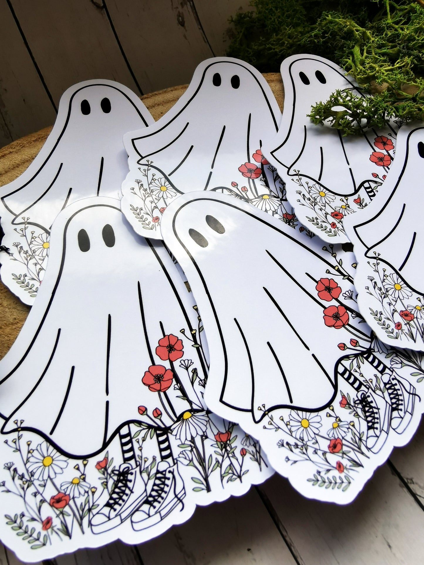 “Ghost Flowers” ​​stickers