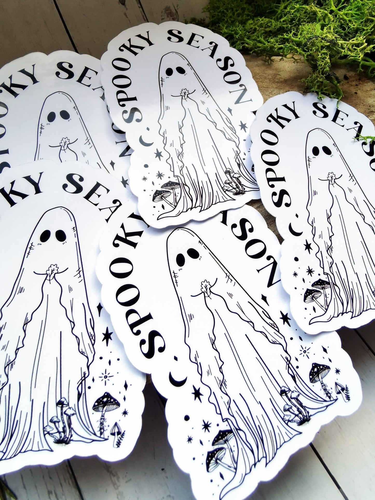 Stickers "Cute Ghost Spooky Season"