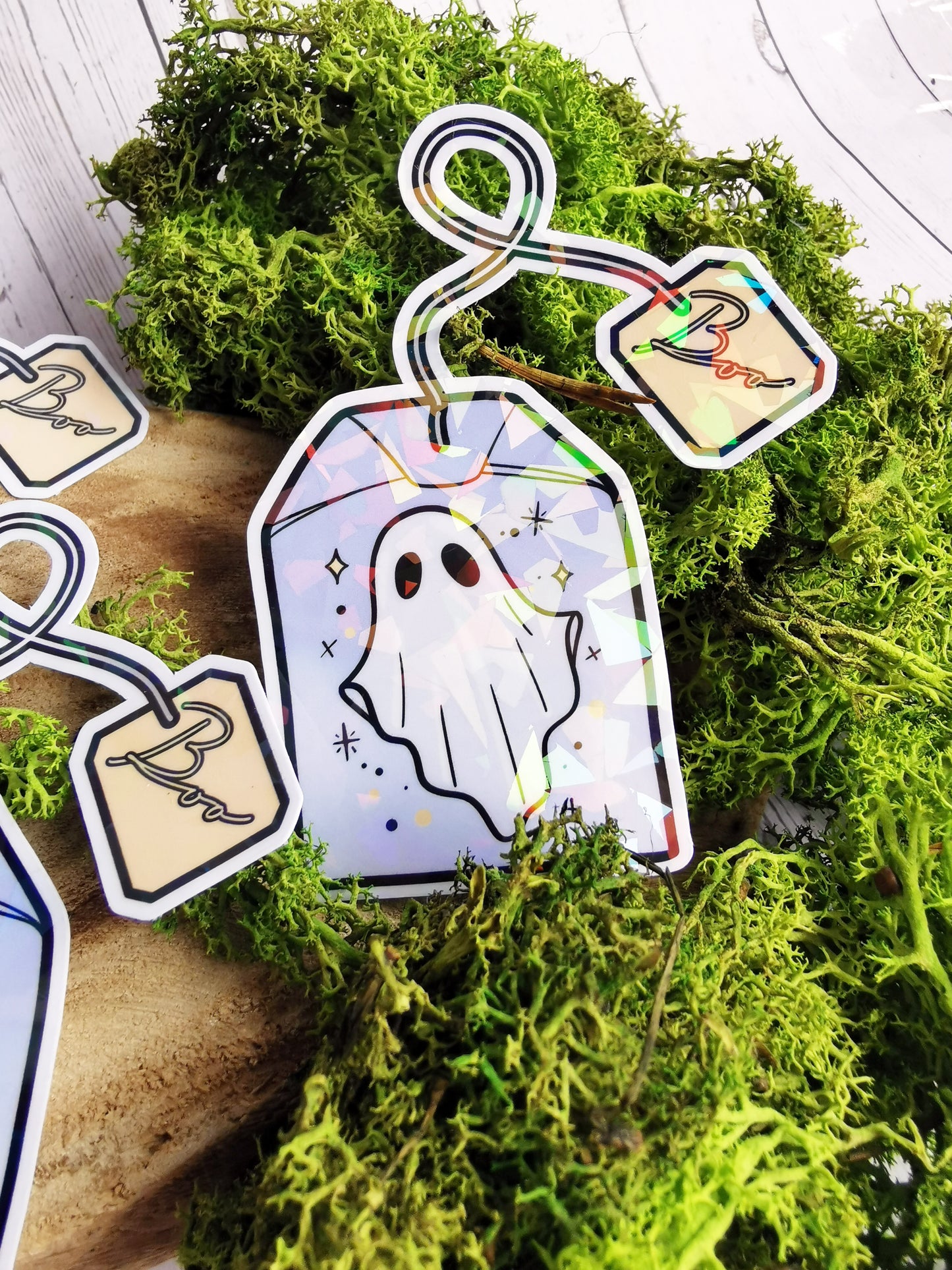 “Ghost Tea Bag” stickers