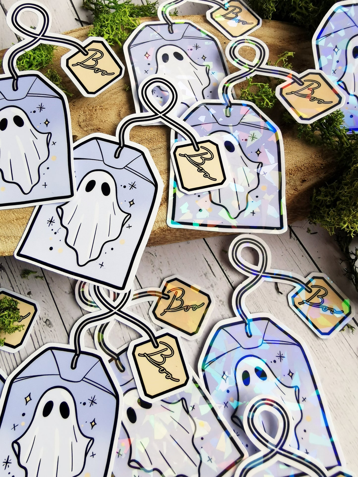 Stickers "Ghost Tea Bag"