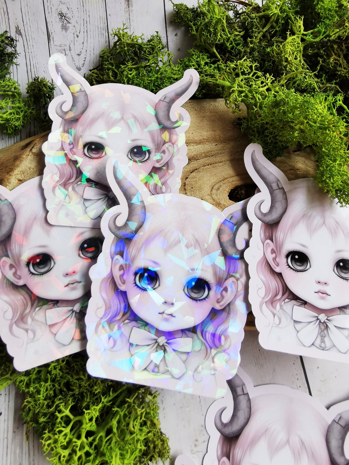 “Cute Baphomet Girl” Stickers