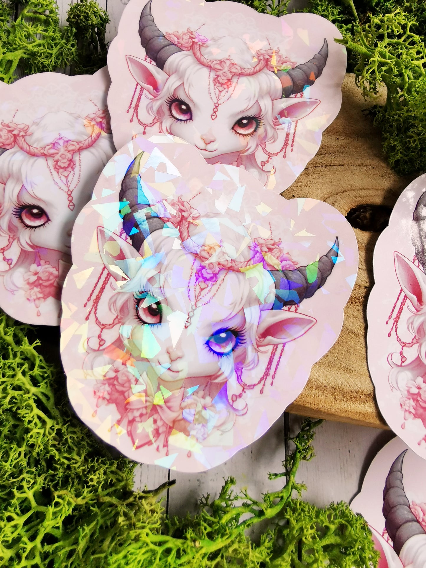 “Cute Baphomet” Stickers