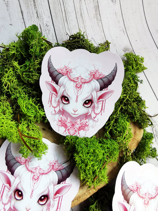 “Cute Baphomet” Stickers