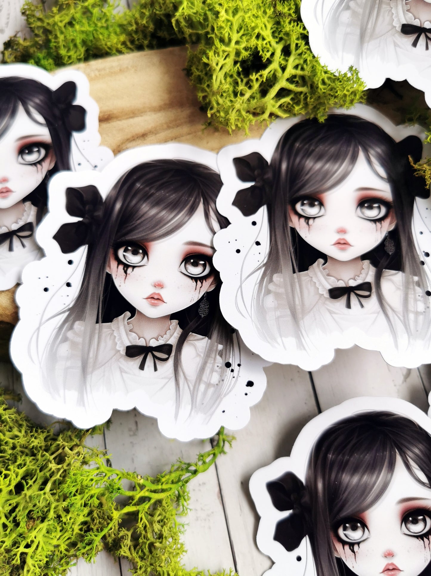 Stickers "Creepy Girl"