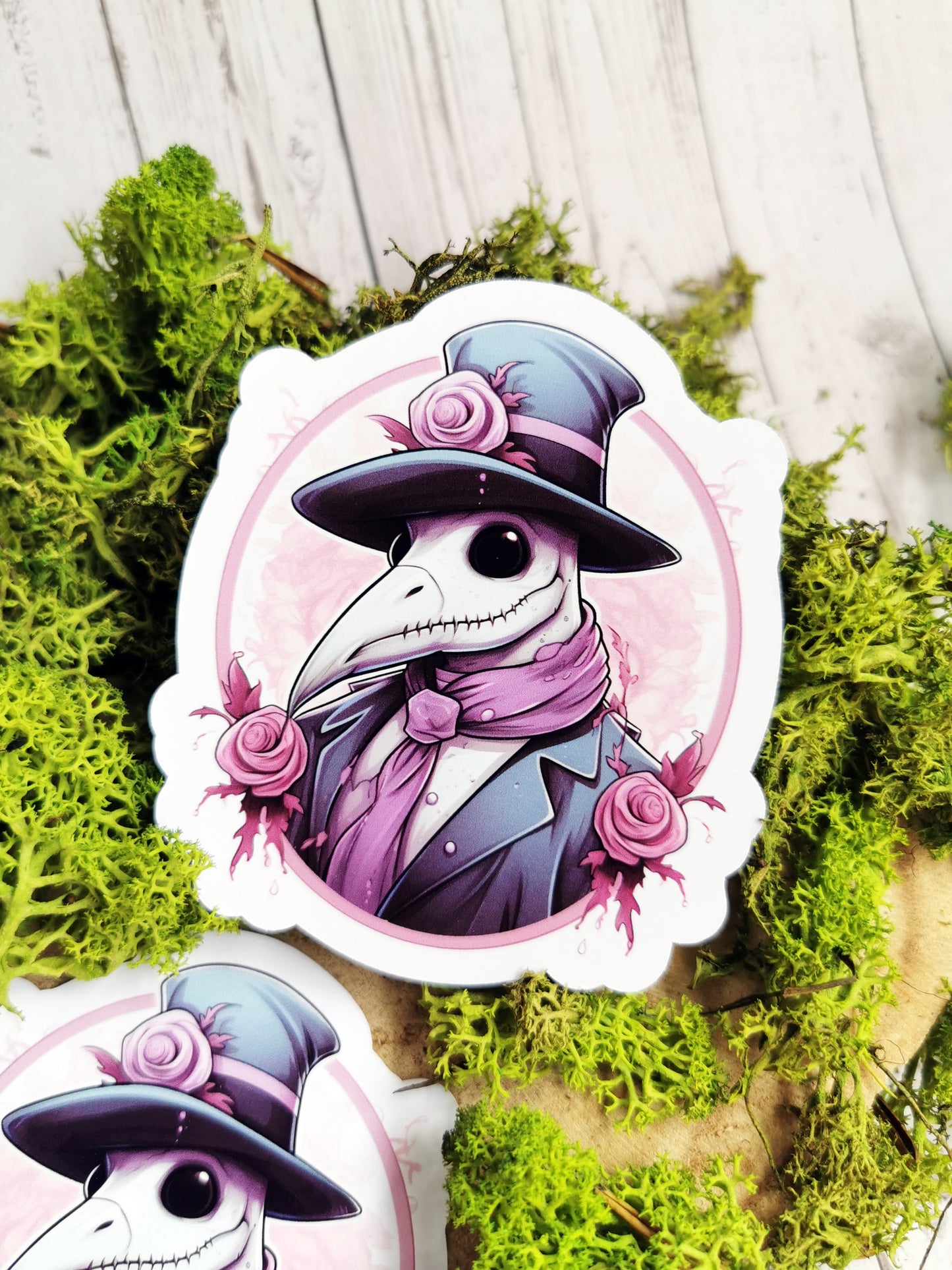 “Plague Doctor” stickers