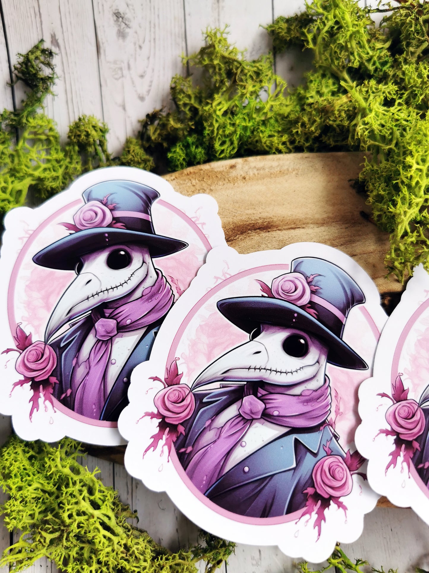 “Plague Doctor” stickers