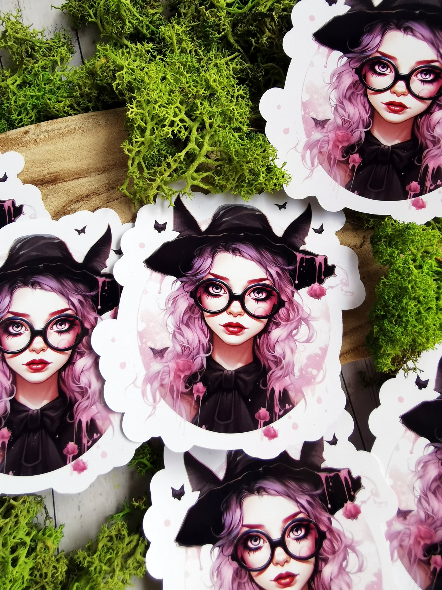 “Witch Girl” stickers