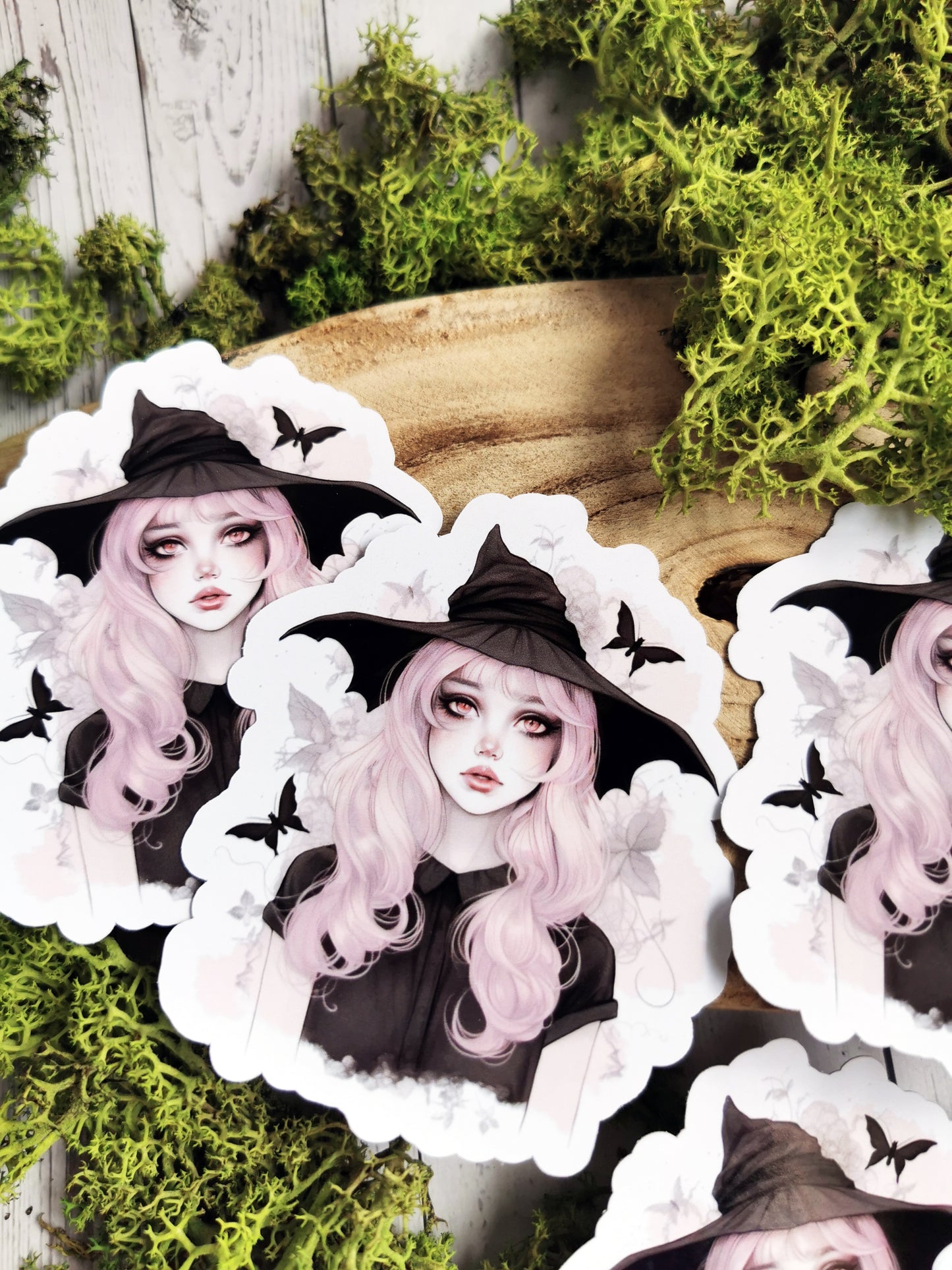 “Witch Girl” stickers