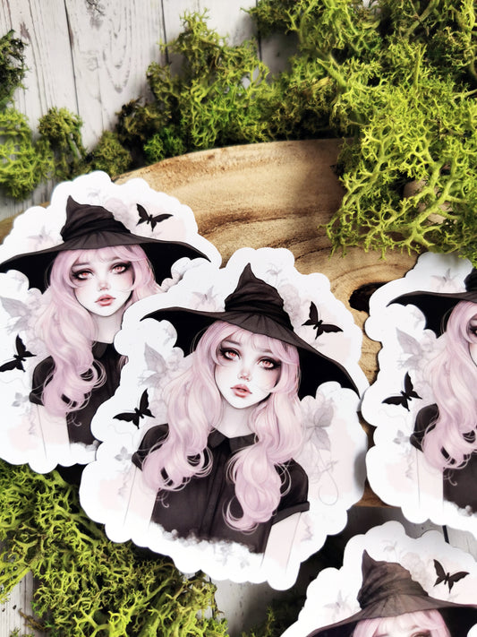 “Witch Girl” stickers