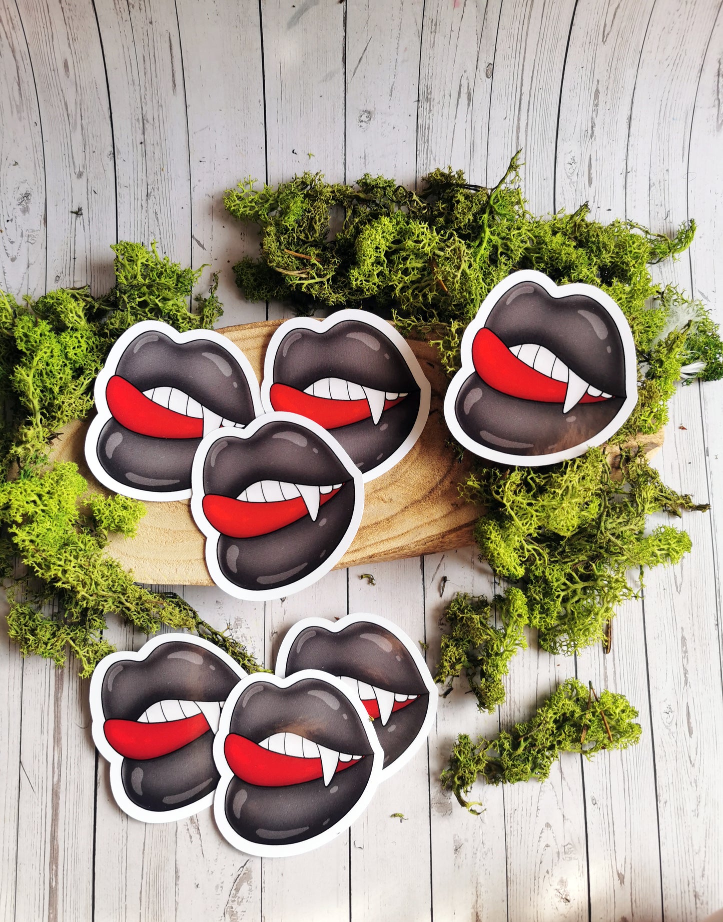 “Sexy Vampire Lips” Stickers