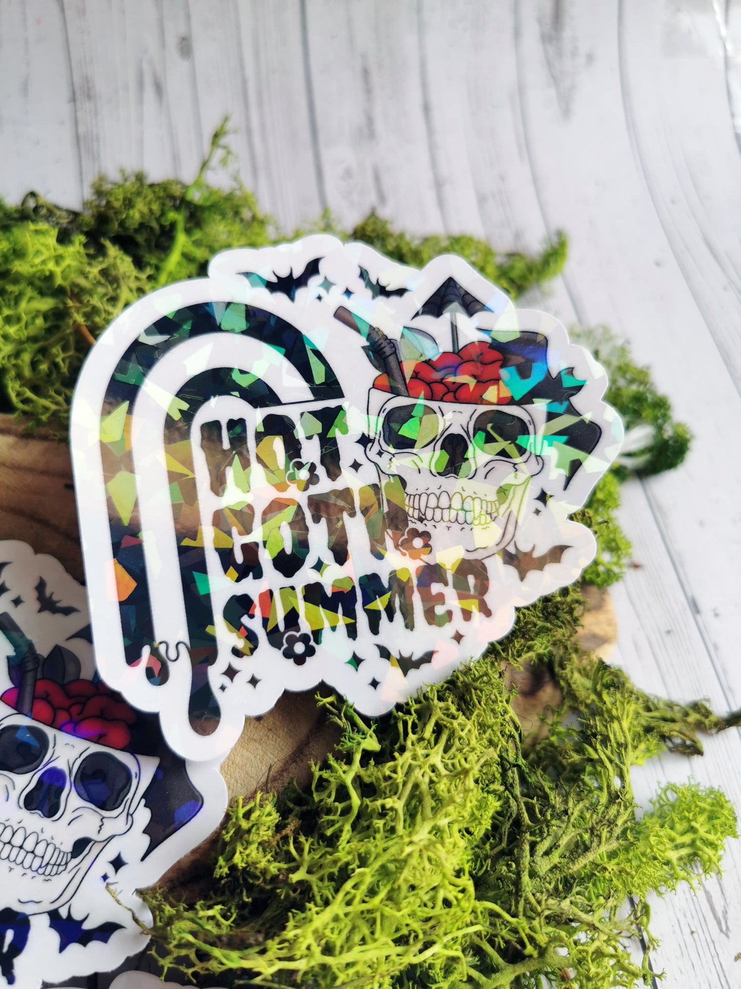 “Hot Goth Summer” Stickers