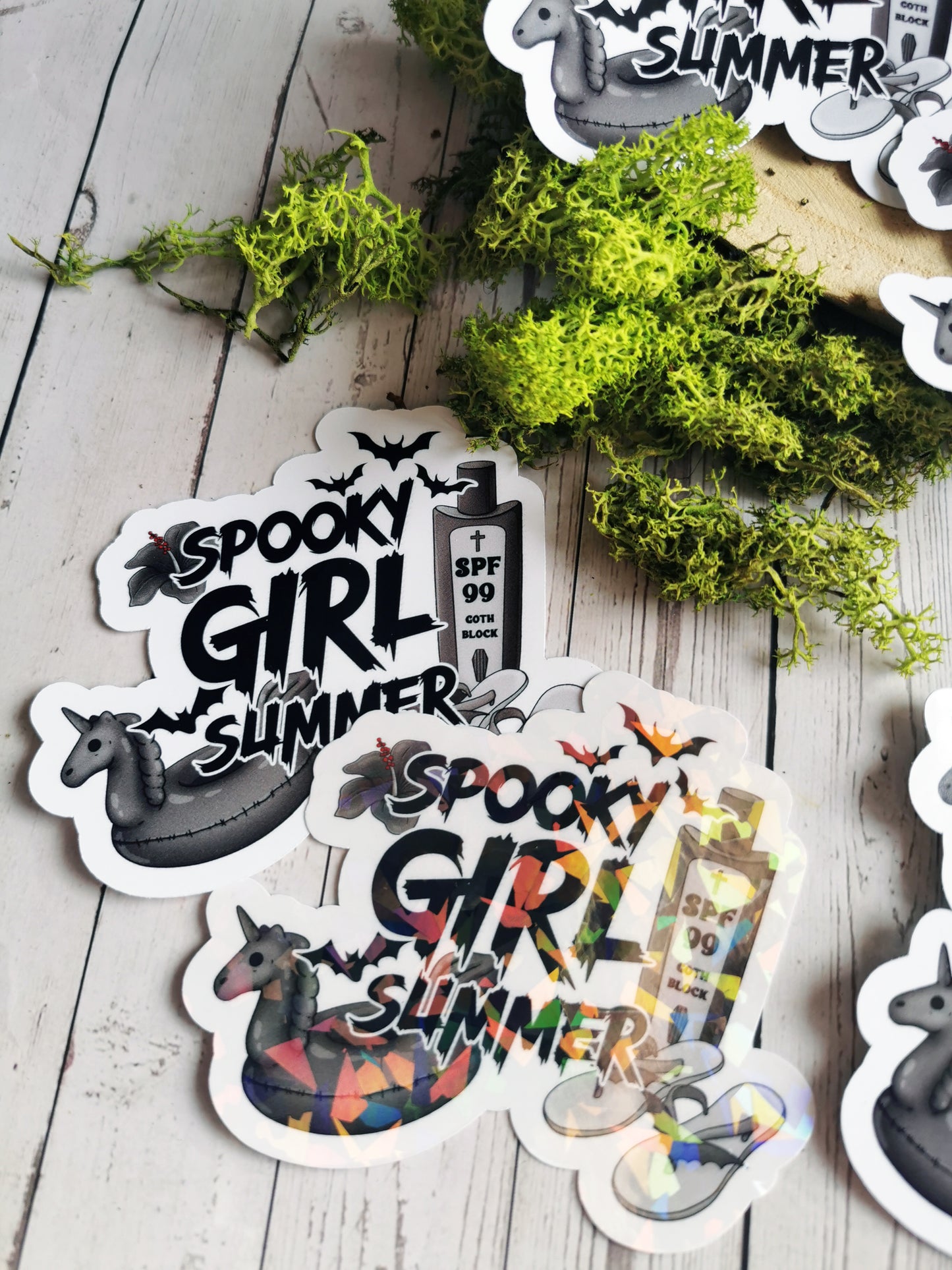 “Spooky Girl Summer” Stickers