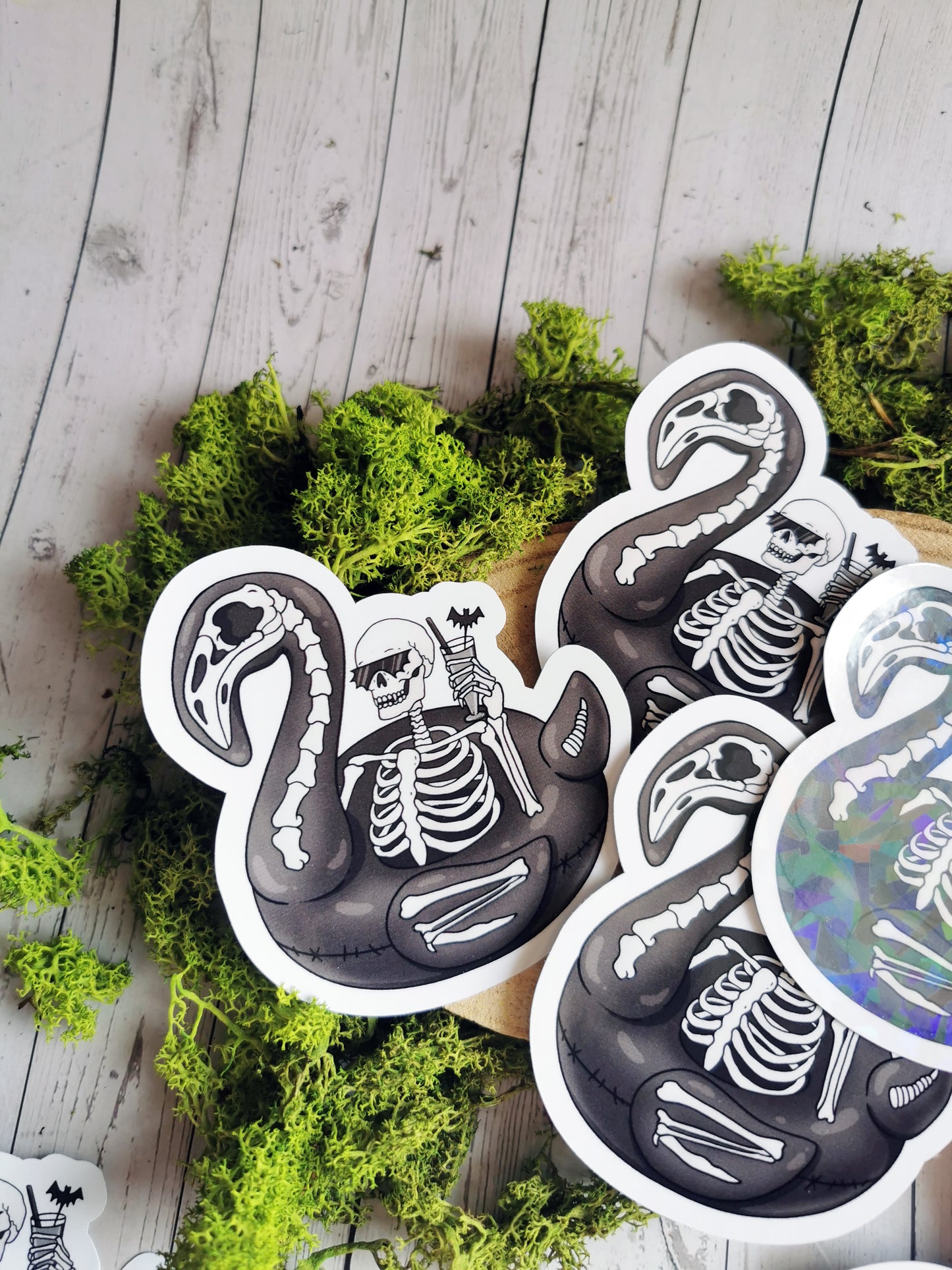 “Skull Summer” Stickers