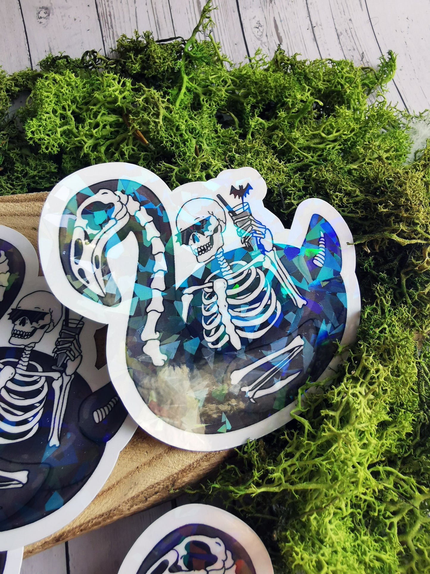 “Skull Summer” Stickers