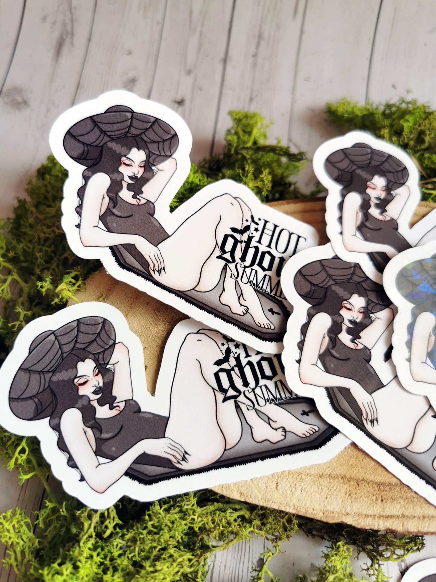 “Hot Ghoul Summer” stickers