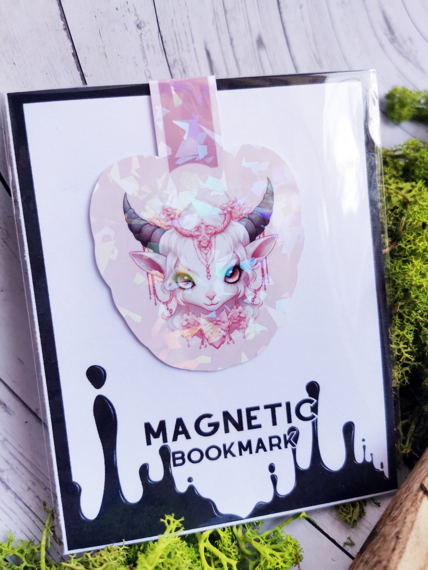 "Cute Baphomet" Magnetic Bookmark