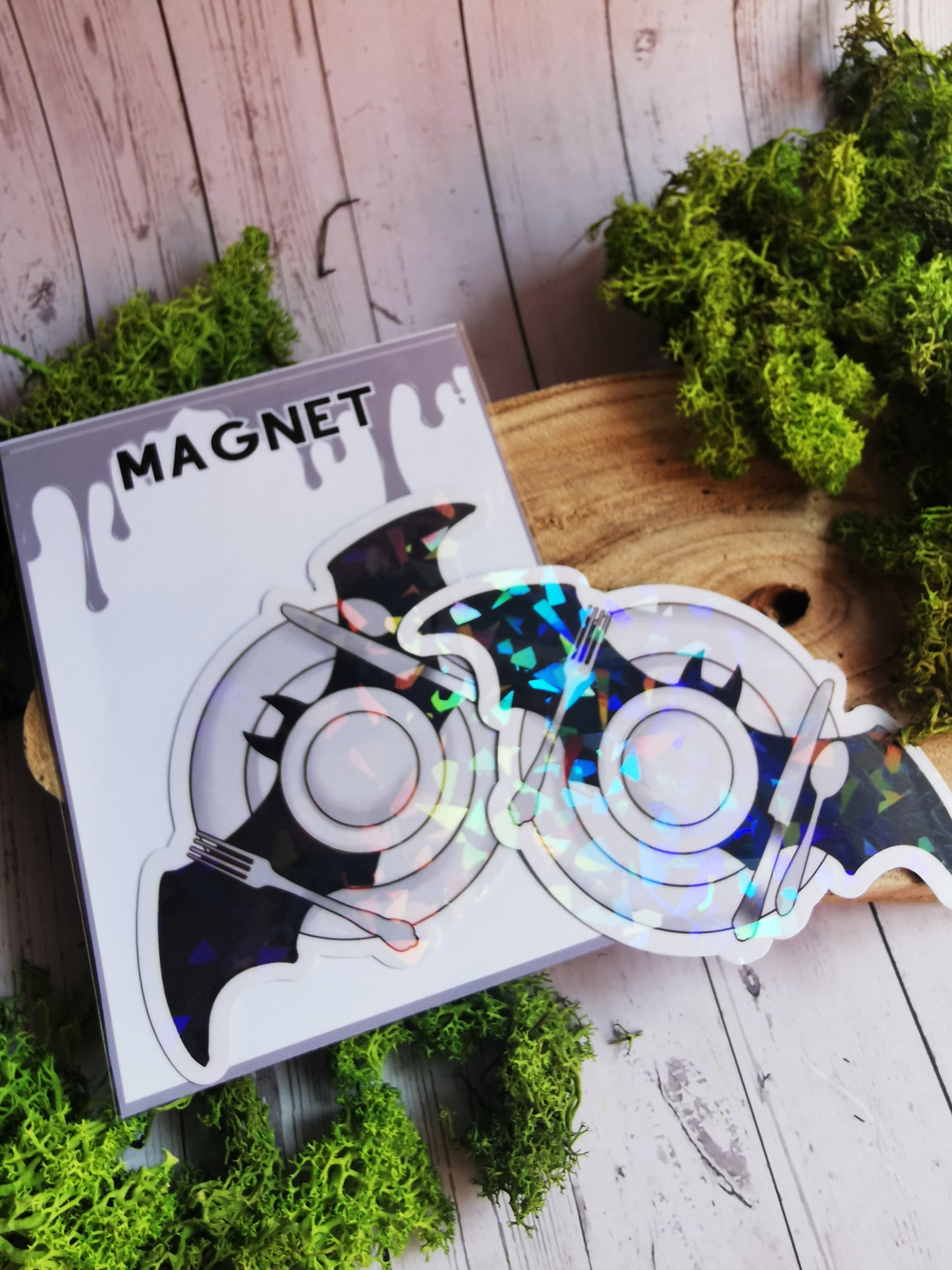 Magnet "Bat Plate Dinner"