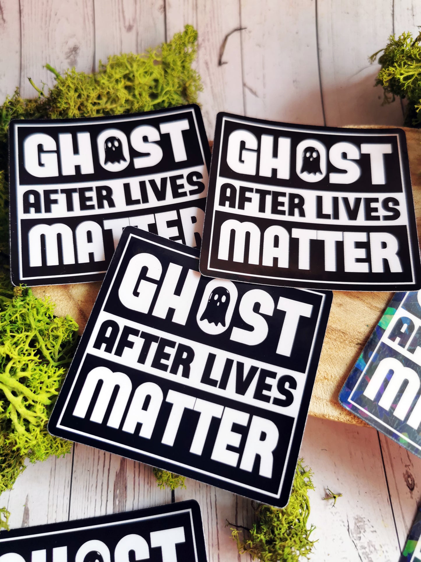 Stickers "Ghost After Lives Matter"