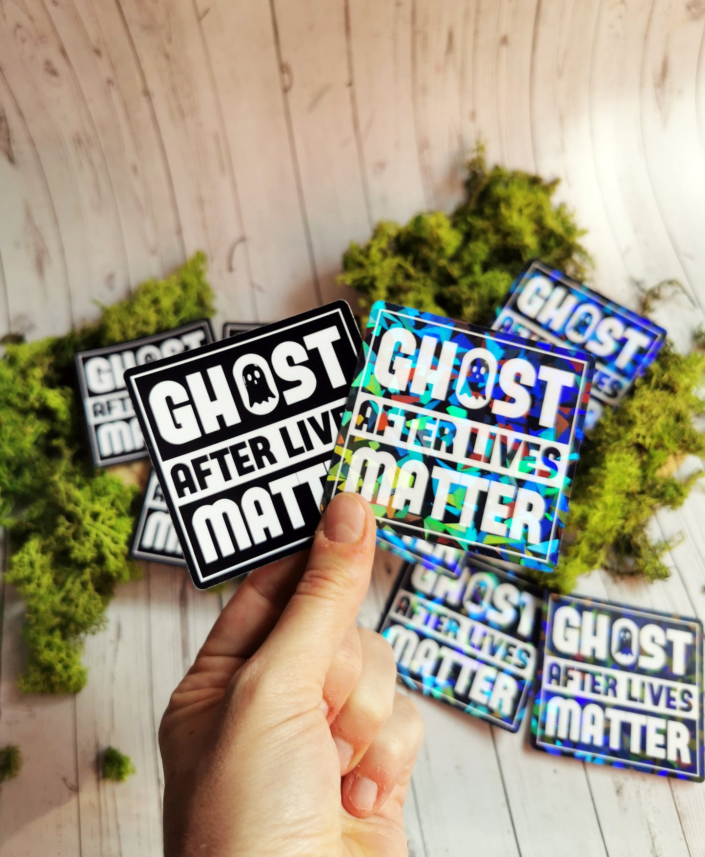 Stickers "Ghost After Lives Matter"