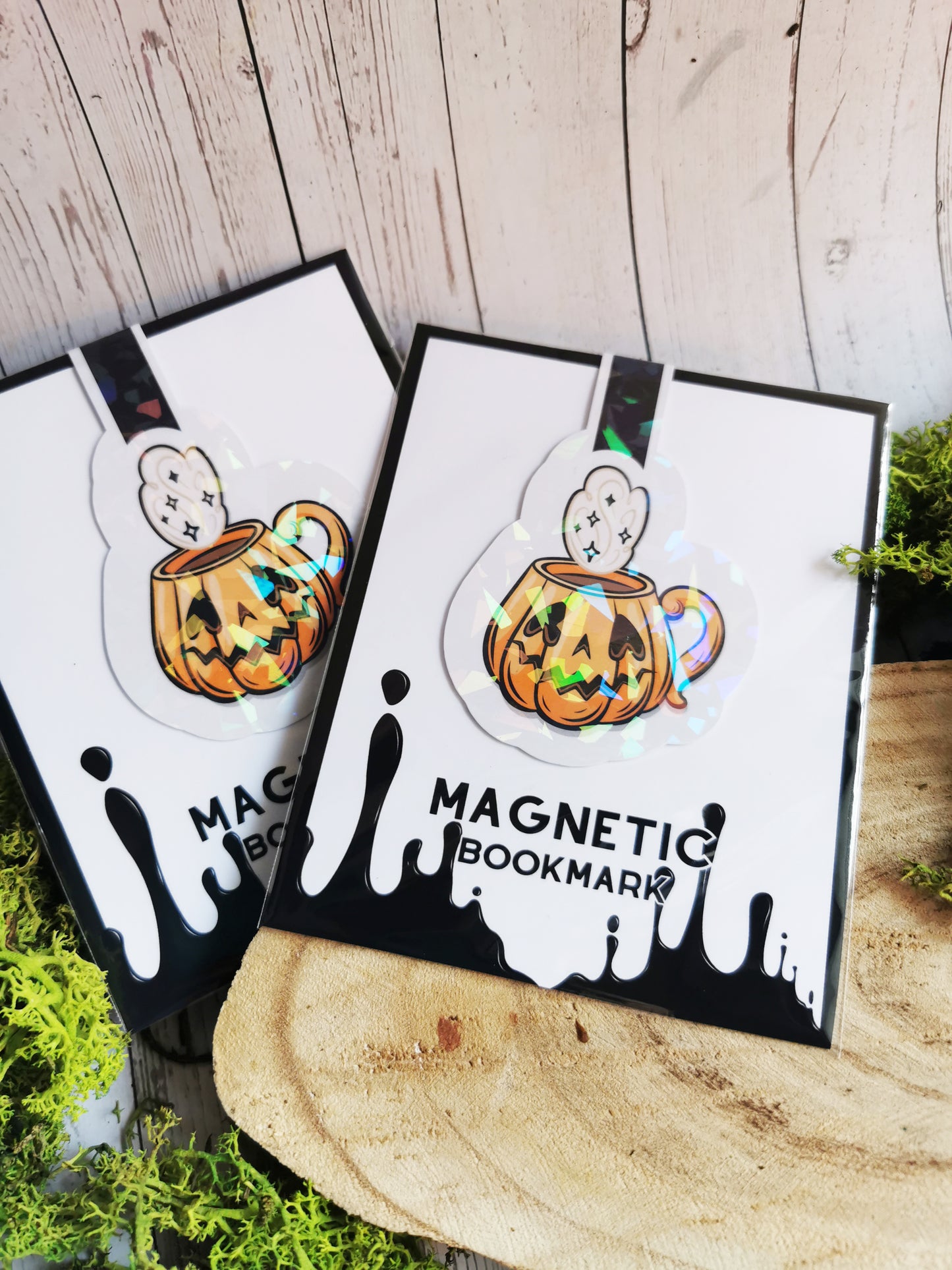 Magnetic Bookmark "Creepy Cute Ghost Mug"