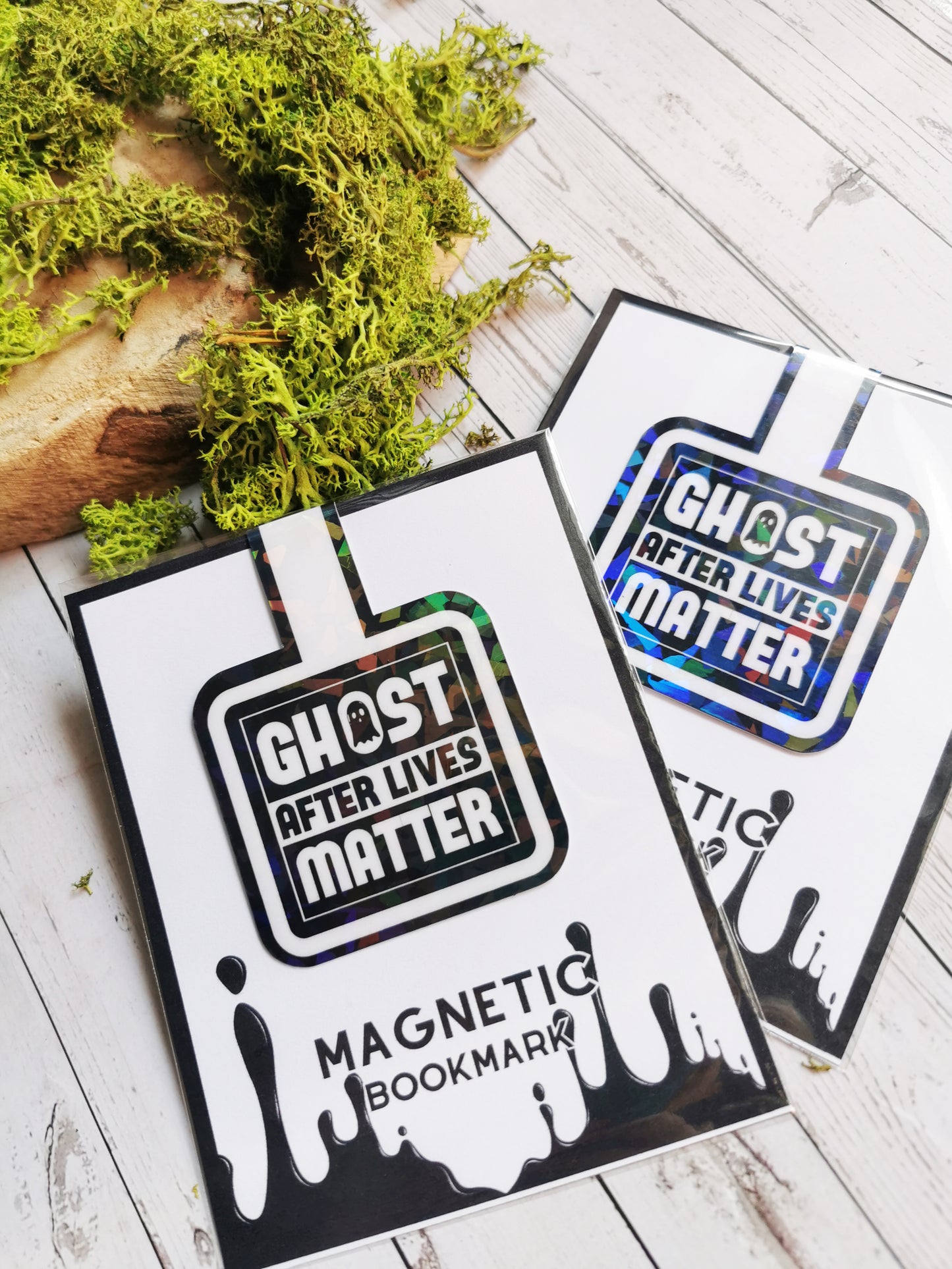 Magnetic Bookmark "Ghost After Lives Matter"