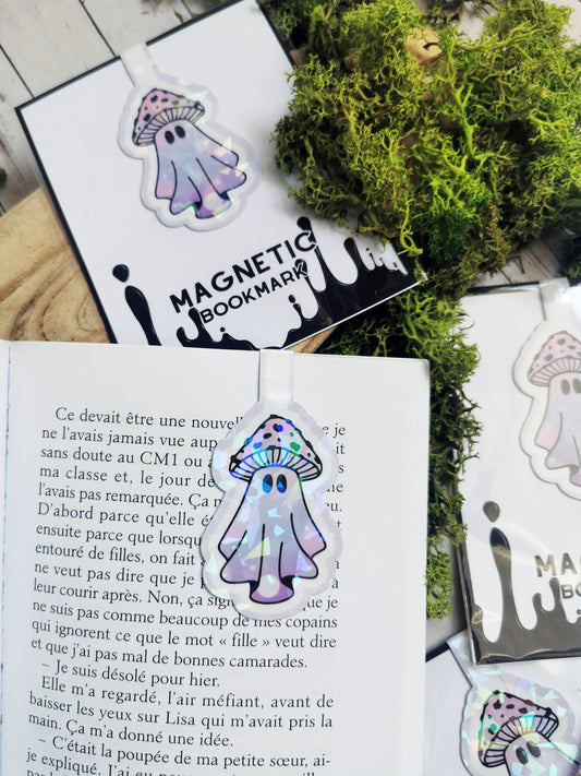 Magnetic Bookmark "Cute ghost galaxy"