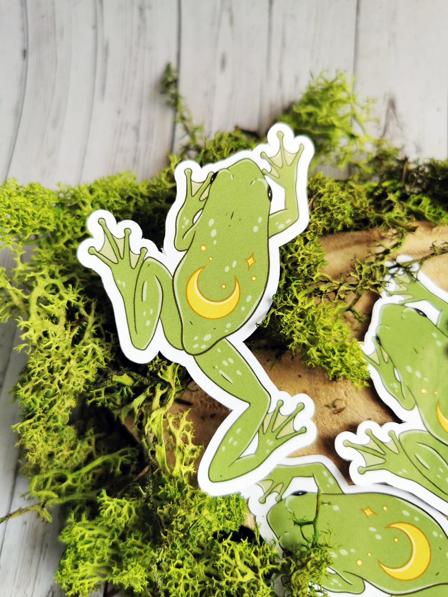 Holographic “Frog” Stickers