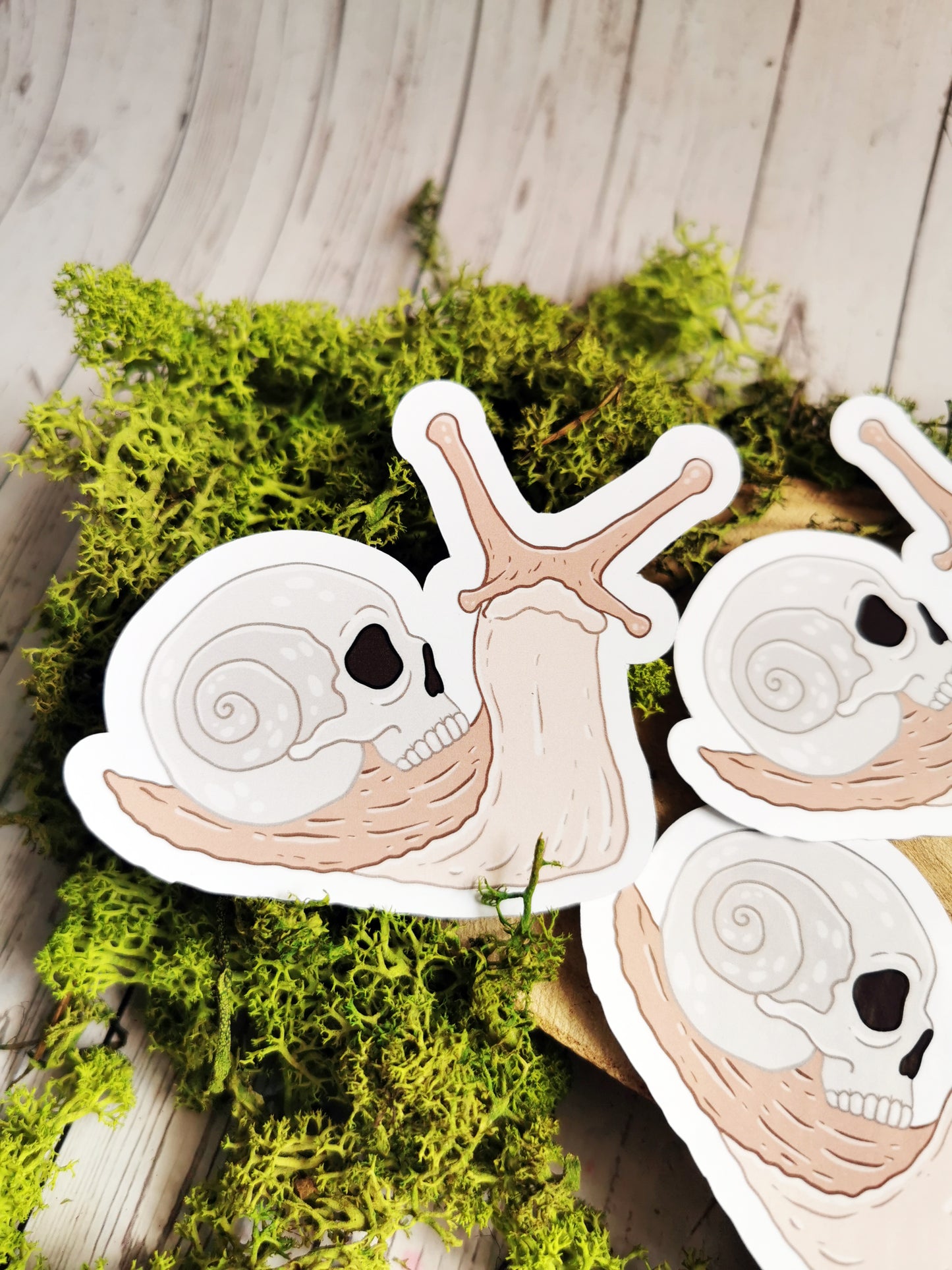 Stickers "Skull Snail"