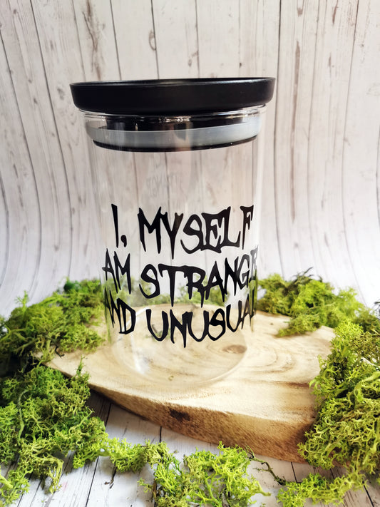 “I Myself” Glass Storage Jar