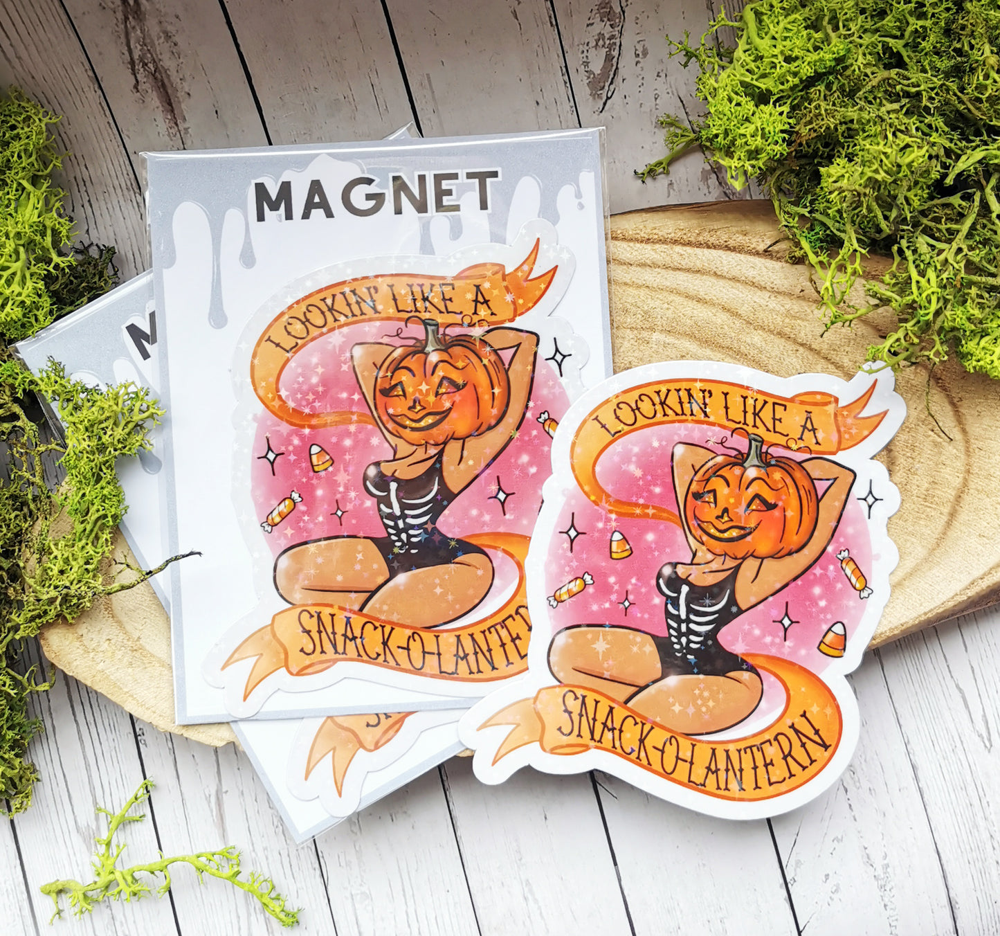 Magnet "Pumpkin Girl"