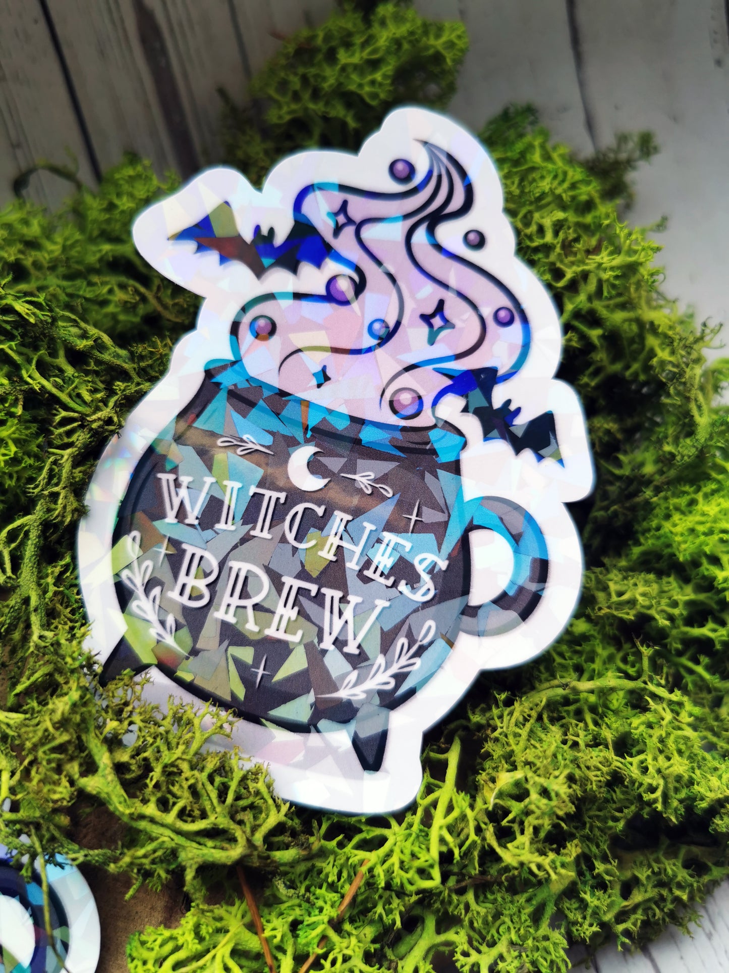 Stickers Holographic "Witches Brew"