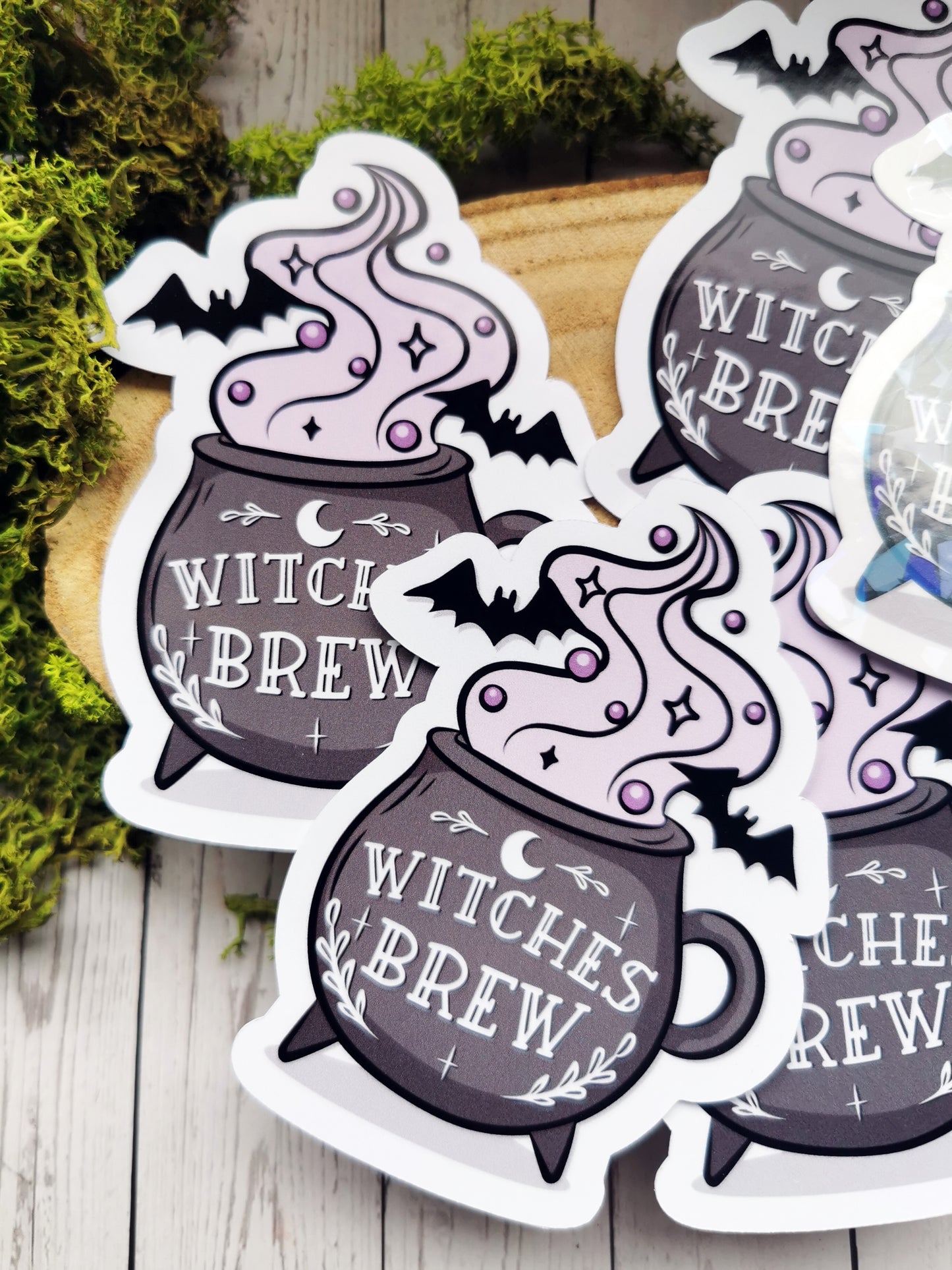 Stickers Holographic "Witches Brew"