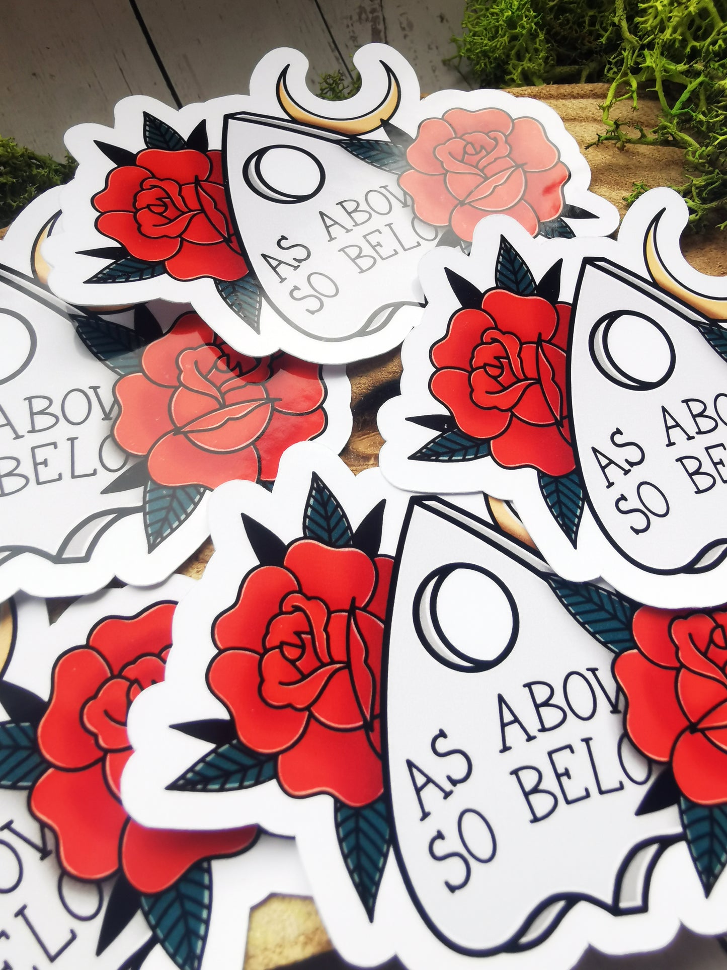 “As Above so Below” Stickers