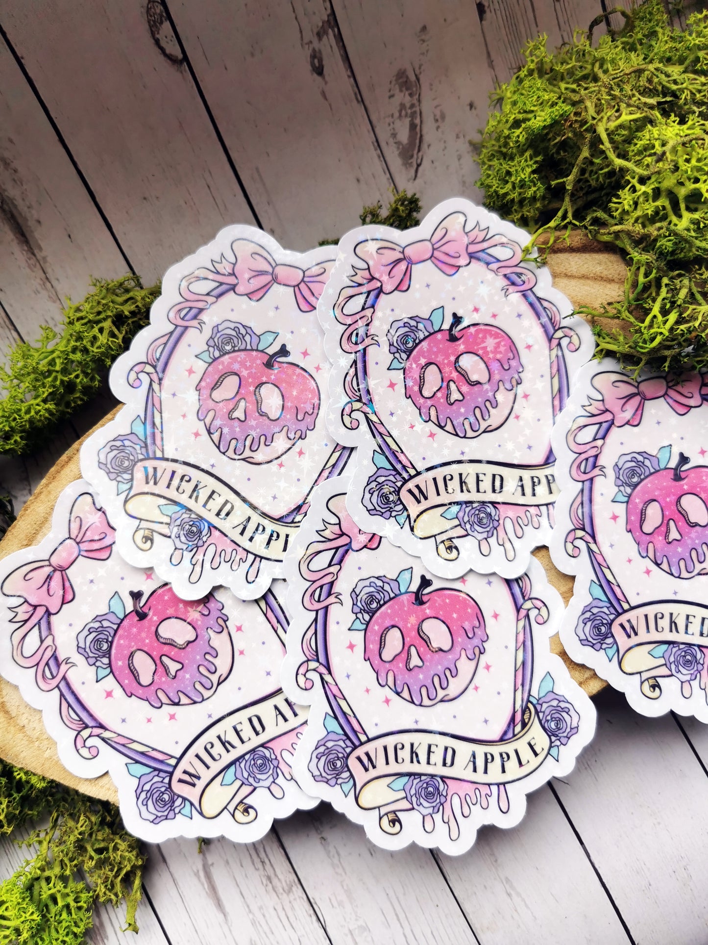 Stickers Holographic "Poison Apple"