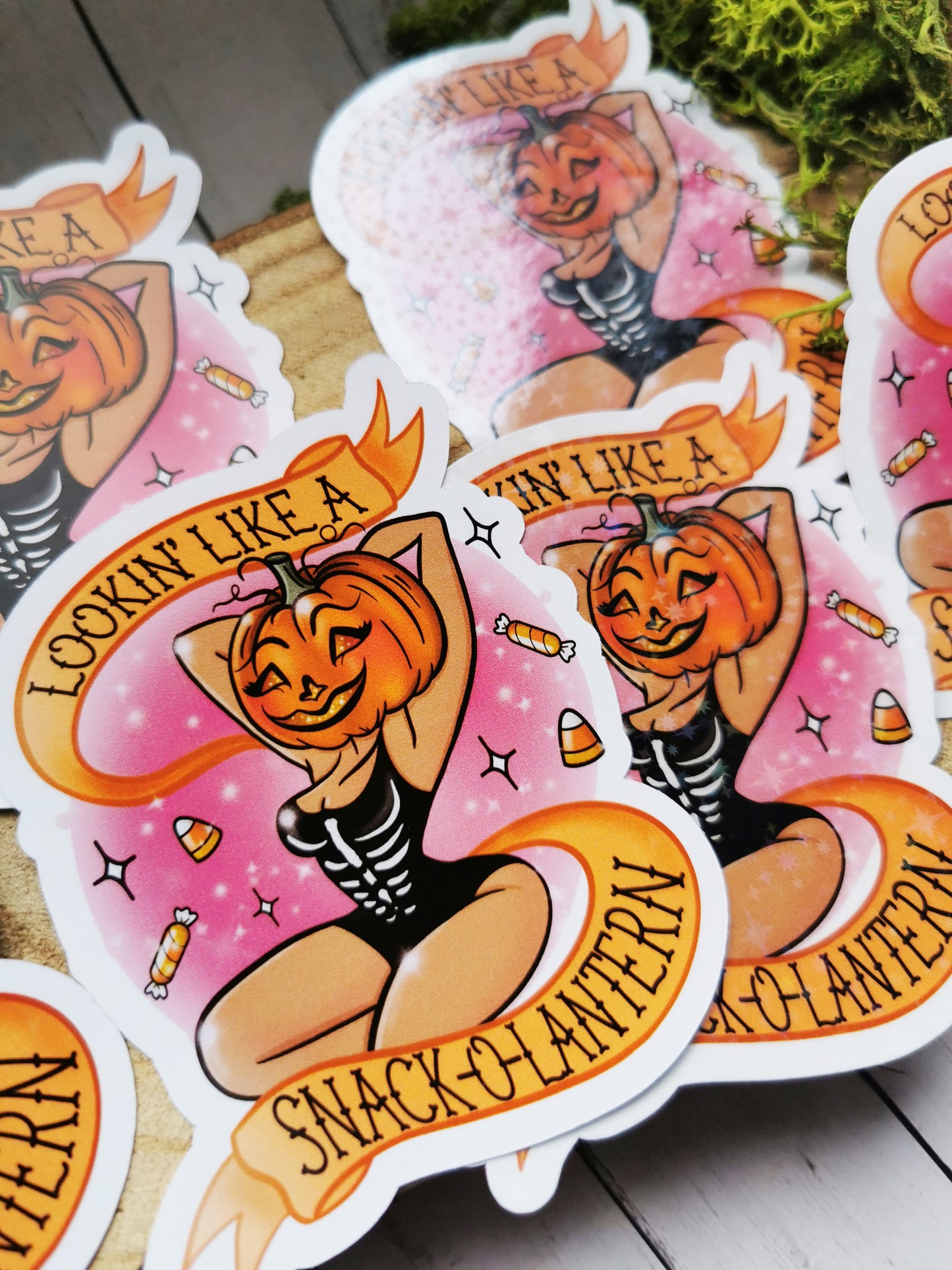 Pumpkin Queen Stickers