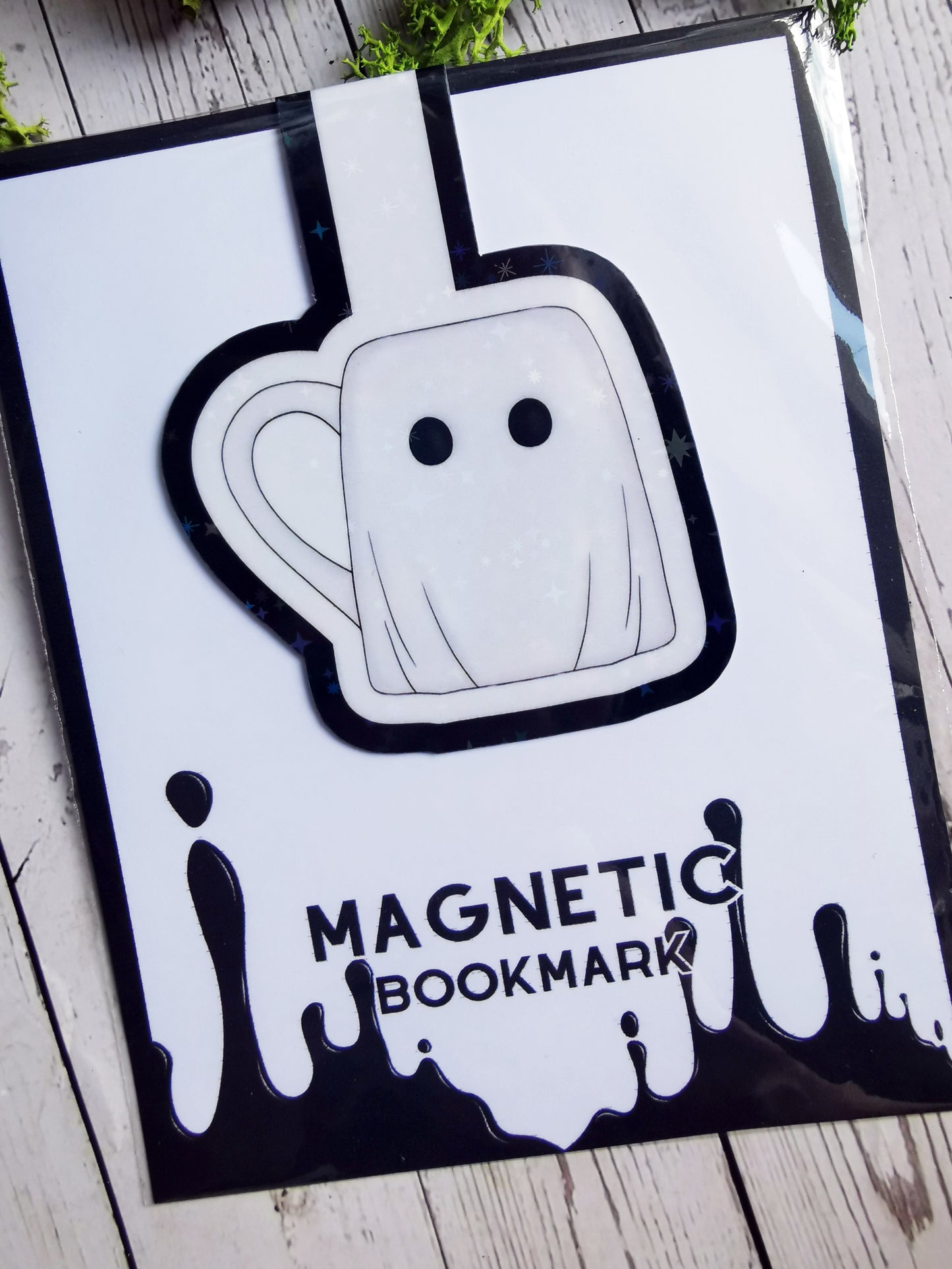 Magnetic Bookmark "Creepy Cute Ghost Mug"