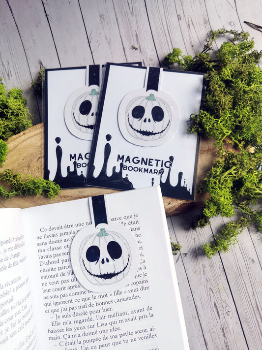 Magnetic Bookmark "Creepy Cute Pumpkin Ghost"