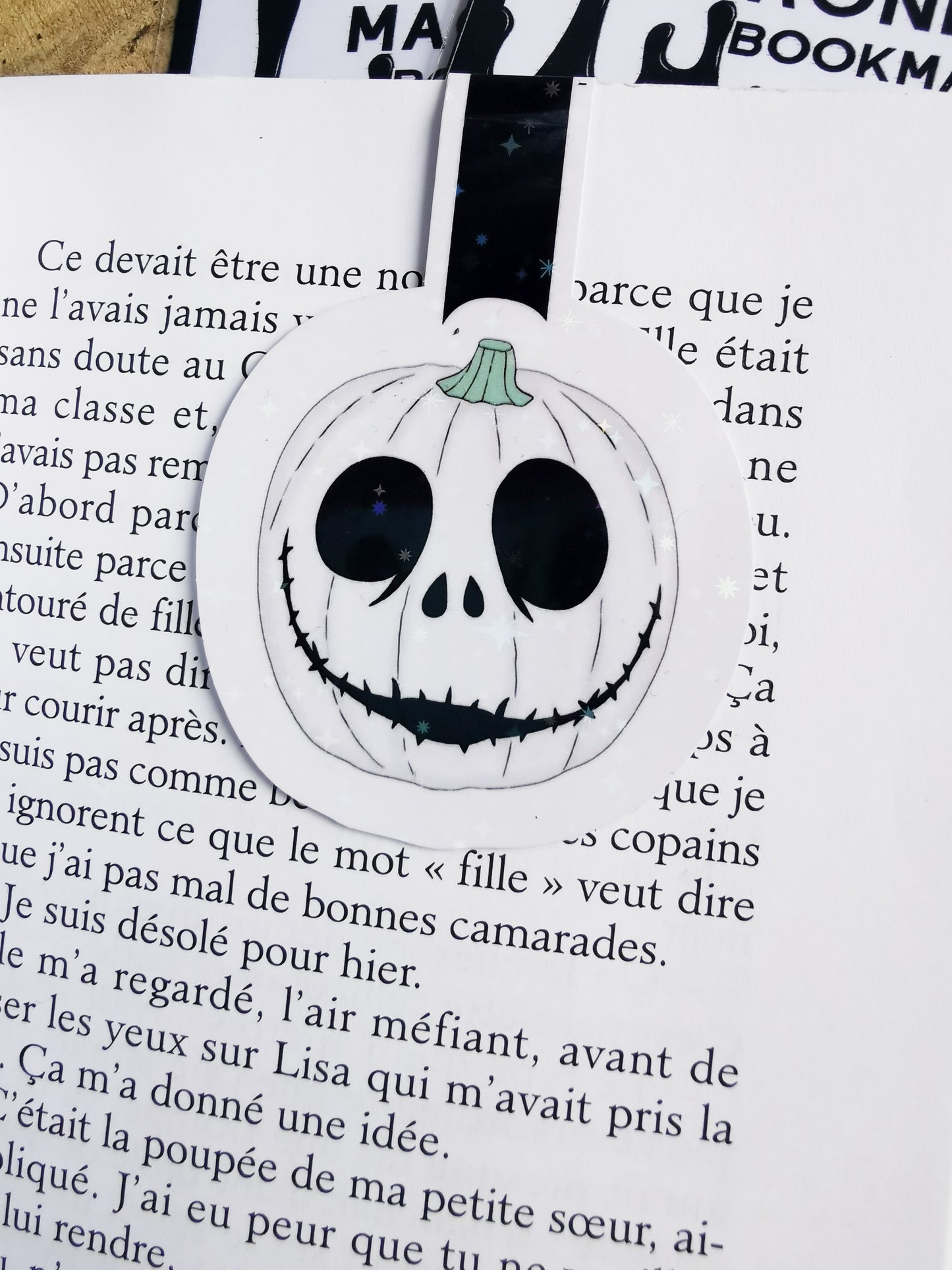 Marque-Page Magnétique "Creepy Cute Pumpkin Ghost "