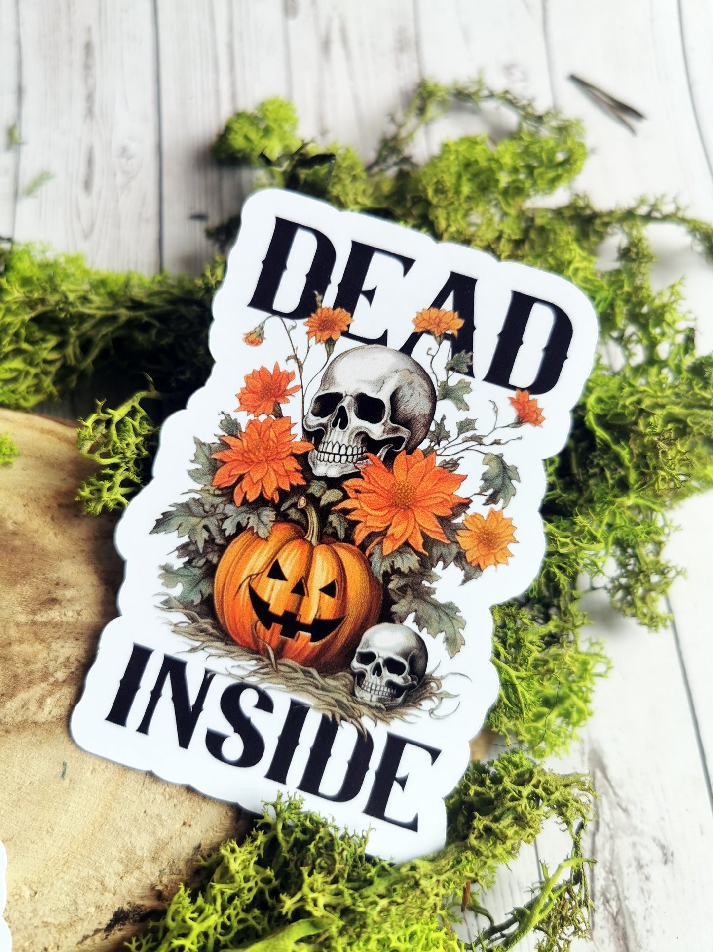 “Dead Inside” stickers