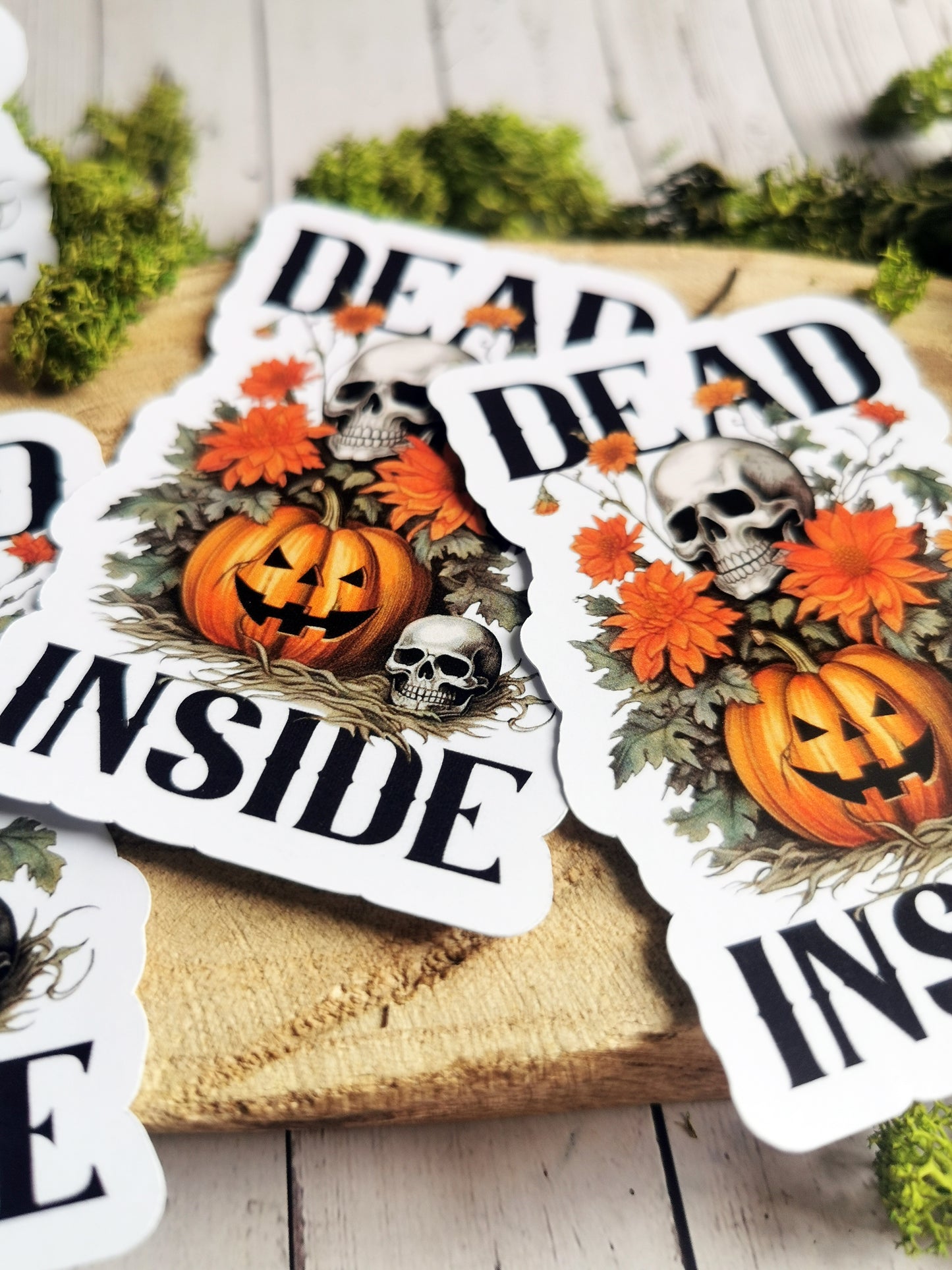 “Dead Inside” stickers