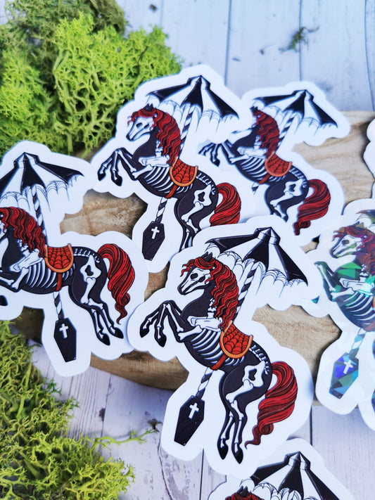 “Creepy Carousel” stickers