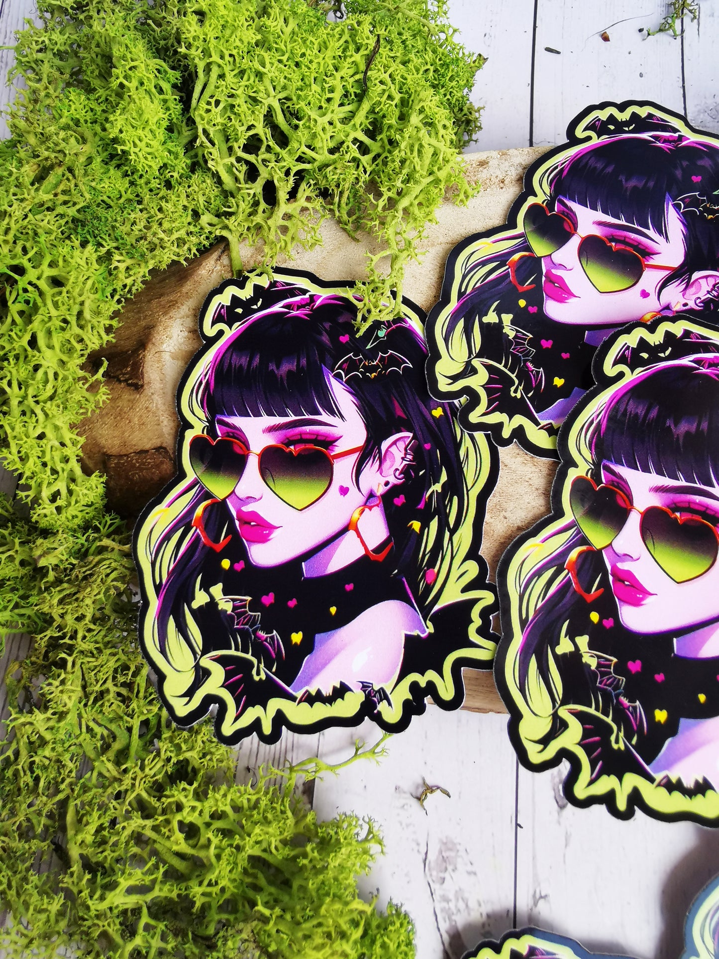 “Spooky Girl” stickers