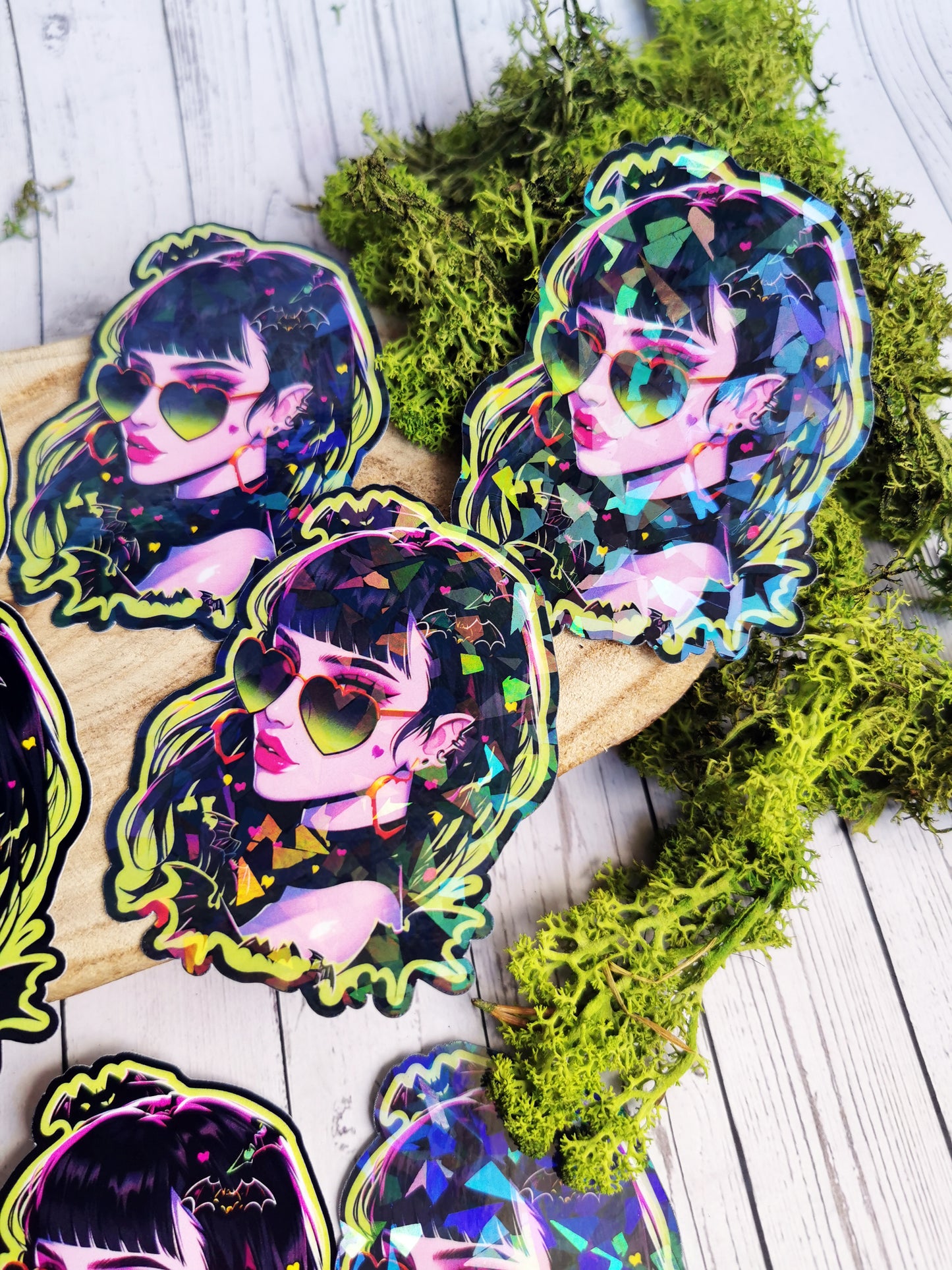 “Spooky Girl” stickers