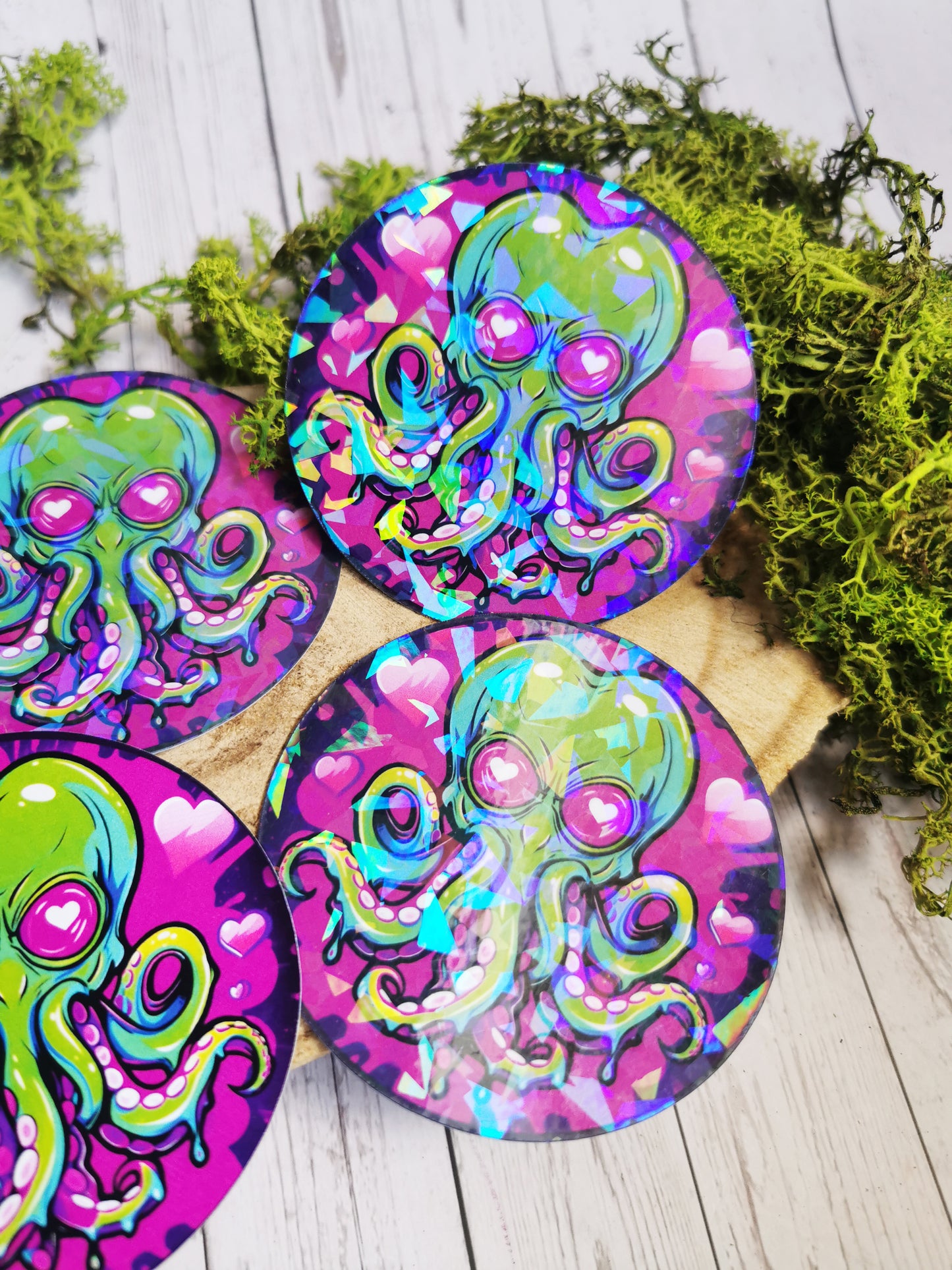 “Cthulhu Octopus” Stickers