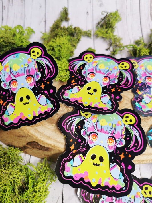 Stickers "Spooky Cute Ghost Girl"