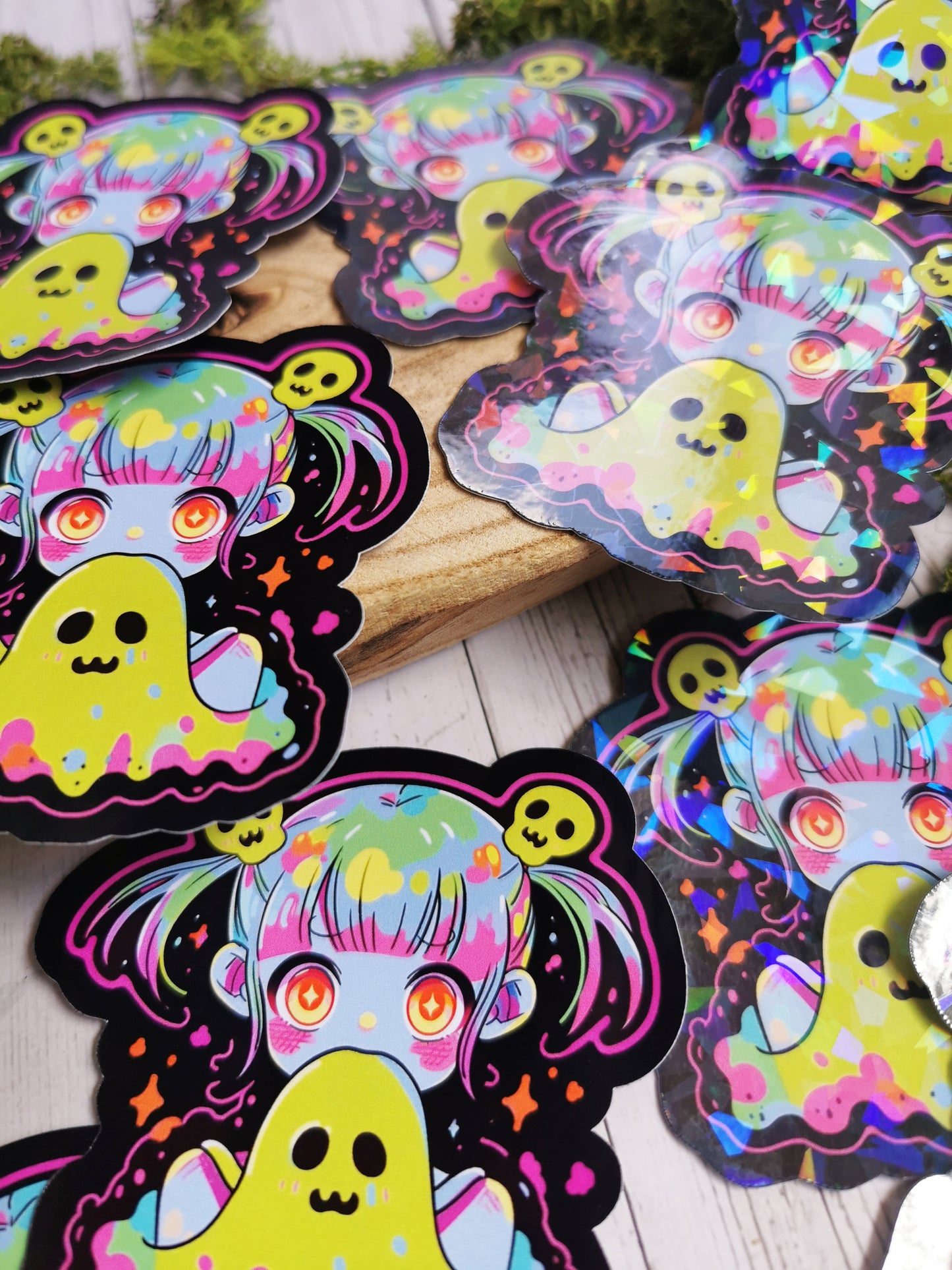 Stickers "Spooky Cute Ghost Girl"