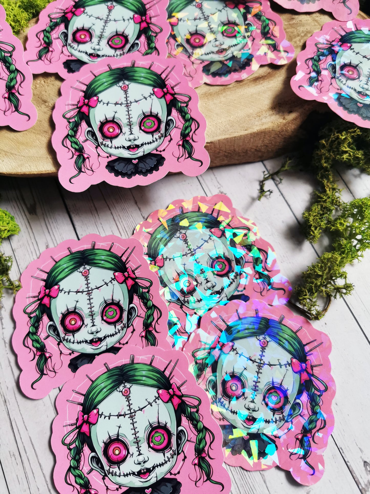 Stickers "Creepy Zombie Doll"